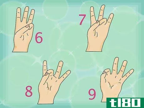 Image titled Count to 100 in American Sign Language Step 2