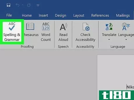 Image titled Check Grammar in Word Step 3