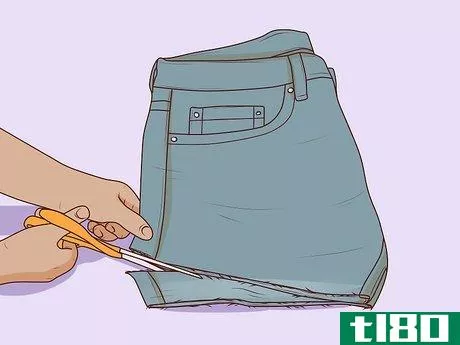 Image titled Cut Jeans Step 13
