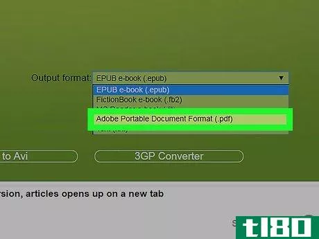 Image titled Convert an eBook to PDF on PC or Mac Step 6