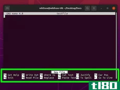 Image titled Create and Edit Text File in Linux by Using Terminal Step 4