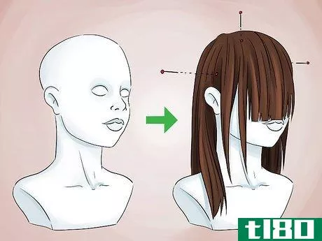 Image titled Cut Wig Bangs Step 2