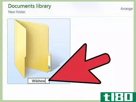 Image titled Create a Folder on a PC Step 3