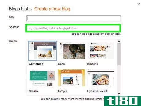 Image titled Create a Blogger Blog Step 5