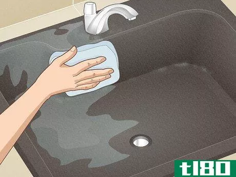 Image titled Clean a Granite Sink Step 5