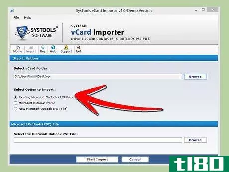 Image titled Convert Vcard Contacts to Microsoft Outlook Format Step 7Bullet1