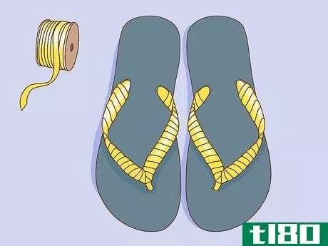 Image titled Decorate Flip Flops Step 5