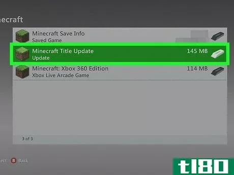 Image titled Change Your Minecraft Xbox 360 Edition Update Step 6