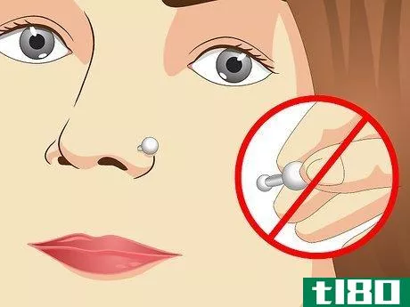 Image titled Clean a Nose Ring Step 9