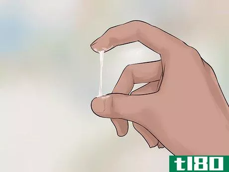 Image titled Check Cervical Mucus Step 1