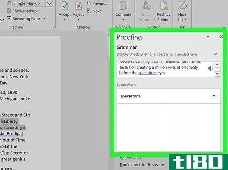 Image titled Check Grammar in Word Step 4