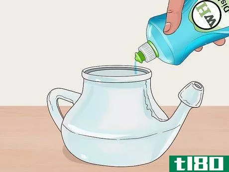 Image titled Clean a Neti Pot Step 6
