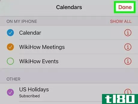 Image titled Delete Calendars on iPhone Step 5