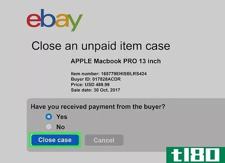 Image titled Close a Case on eBay Step 9