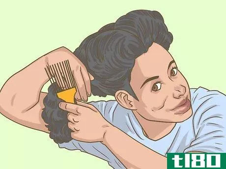Image titled Comb an Afro Step 10