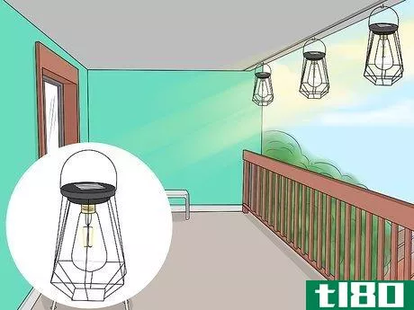 Image titled Decorate a Balcony with Lights Step 18