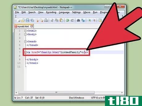 Image titled Create a Link With Simple HTML Programming Step 5