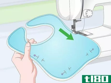 Image titled Cut and Sew a Baby Bib With Snaps Step 18