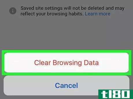 Image titled Clear Your Browser's Cache on an iPhone Step 11