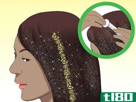 Image titled Add Sparkle to Your Hair Step 11