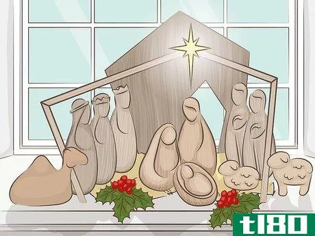 Image titled Decorate a Nativity Scene Step 7