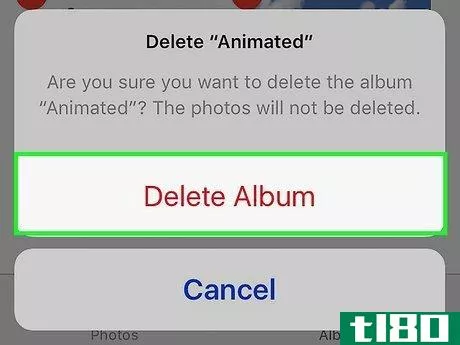 Image titled Delete Albums on iPhone Step 5
