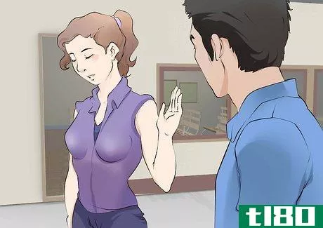 Image titled Deal With Boys Who Are Obsessed With Your Boobs Step 5