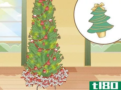 Image titled Decorate Slim Christmas Trees Step 6