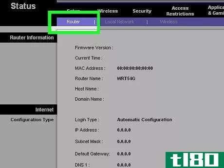 Image titled Convert Linksys WRT54G to Be an Access Point Step 4
