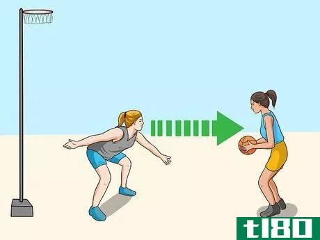 Image titled Defend in Netball Step 1