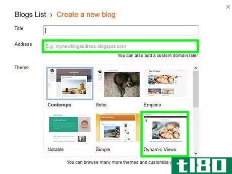 Image titled Create a Blogger Blog Step 6