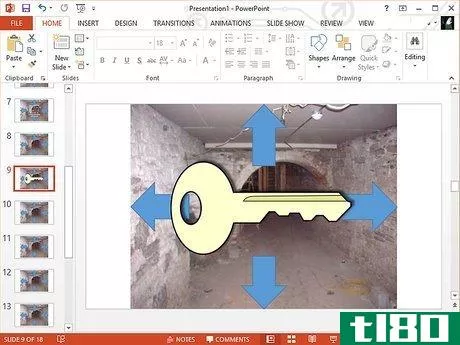 Image titled Create an 'Escape the Room' Game in PowerPoint Step 11