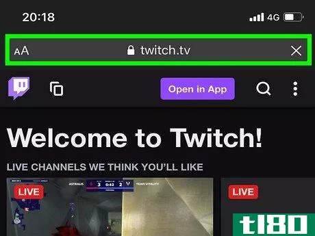 Image titled Change Your Name on Twitch Mobile Step 1