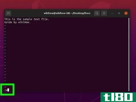 Image titled Create and Edit Text File in Linux by Using Terminal Step 14