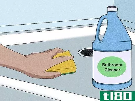 Image titled Clean a Fiberglass Shower Pan Step 11