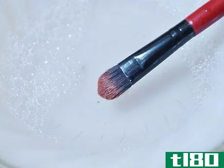Image titled Clean an Eye Makeup Brush Step 14
