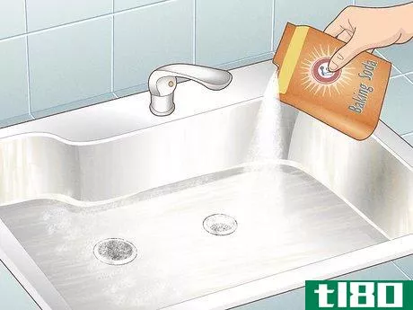 如何清洁厨房水槽，弃置，并用醋排水(clean a kitchen sink, disposal, and drain with vinegar)