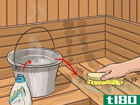 Image titled Clean a Sauna Step 2