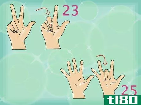 Image titled Count to 100 in American Sign Language Step 9