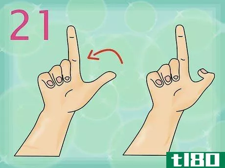 Image titled Count to 100 in American Sign Language Step 7