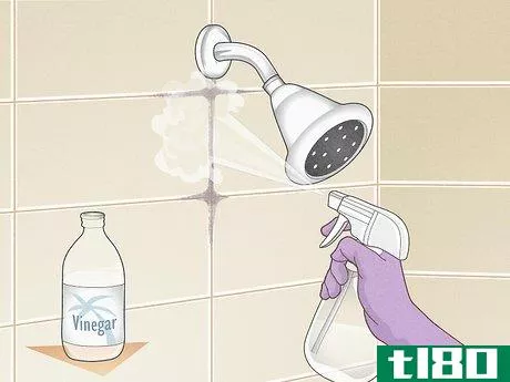 如何自然清洁淋浴灌浆中的霉菌(clean mold in shower grout naturally)