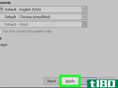 Image titled Change the User Interface Language of LibreOffice Step 13