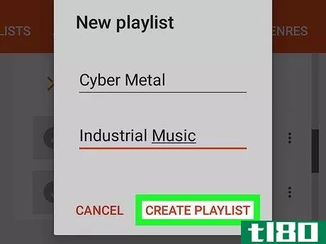 Image titled Create a Google Play Music Playlist on Android Step 10