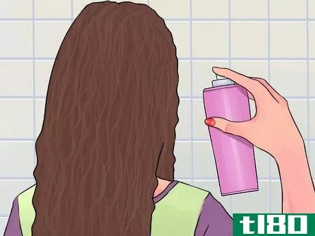 Image titled Make Frizzy or Curly Hair Into Straight Hair Step 3