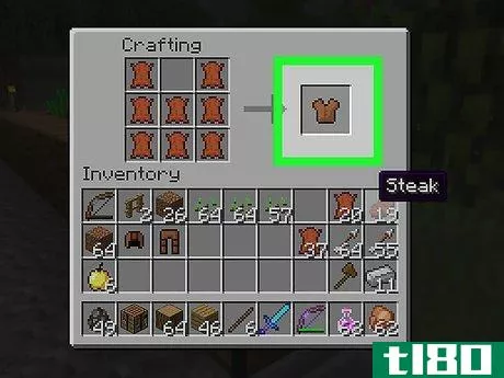 Image titled Create Leather Armor in Minecraft (for Computers) Step 15