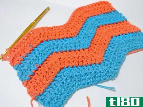 Image titled Crochet a Chevron Scarf Step 18