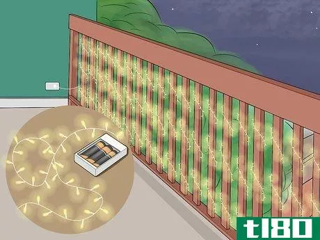 Image titled Decorate a Balcony with Lights Step 7