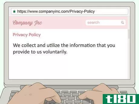 Image titled Create a Website Privacy Policy Step 1