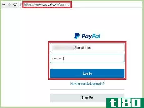 Image titled Change a PayPal Password Step 1