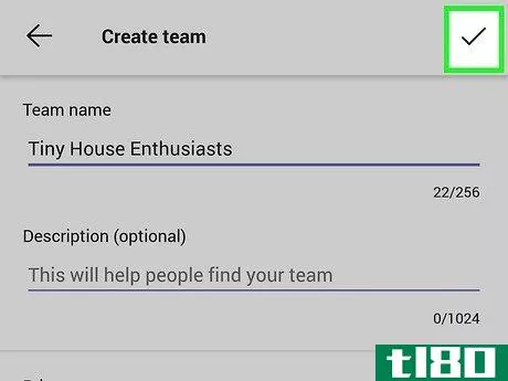 Image titled Create a Team Step 15